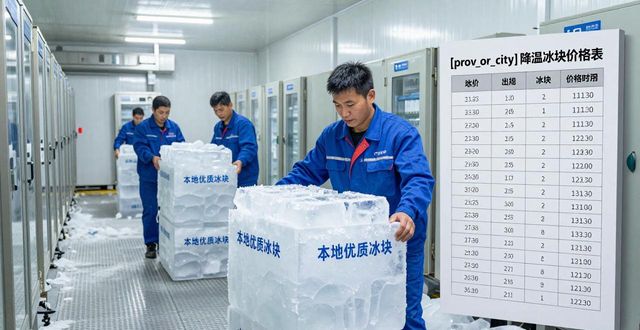 蓟州降温冰块多少钱一吨？本地制冰厂报价来了